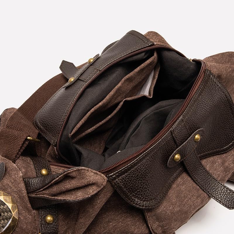 Bolso transversal con forma de caballo, estilo vaquero occidental, con correa ajustable, marrón y retro estilo rancho miniatura 2