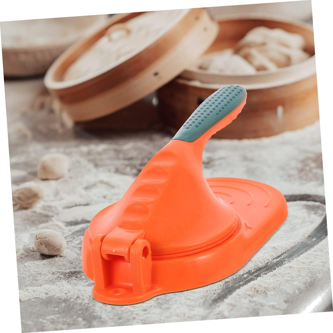 Luxshiny 2pcs Professional Dumpling Skin Press Manual Pressers for Uniform Dumpling Wrappers for Homemade Ravioli and More Easy to Clean and Use