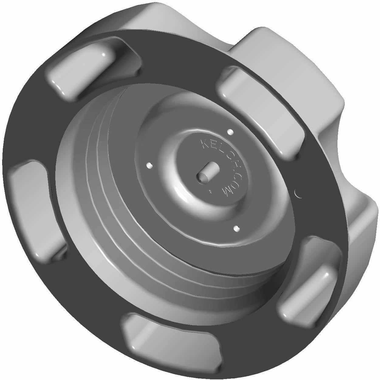 Polaris Ranger Tank Cap, Diesel, Genuine OEM Part 5438877, Qty 1