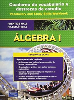 Paperback Prentice Hall Math Algebra 1 Spanish Vocabulary Workbook 2007c Book