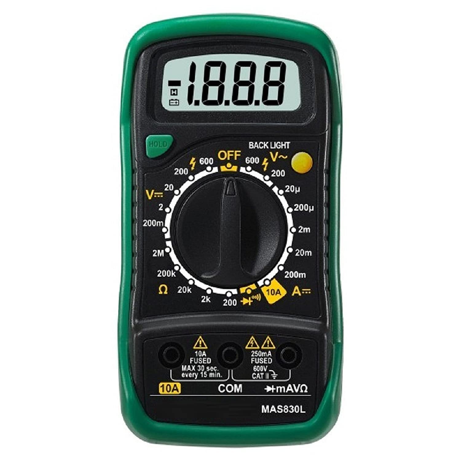 See full amazon price history chart for MAS830L Digital Pocket Multimeter (Assorted) MAS830L Digital Pocket Multimeter (Assorted) (B09VKYNW8Y) Amazon Price History, Amazon Price Tracker