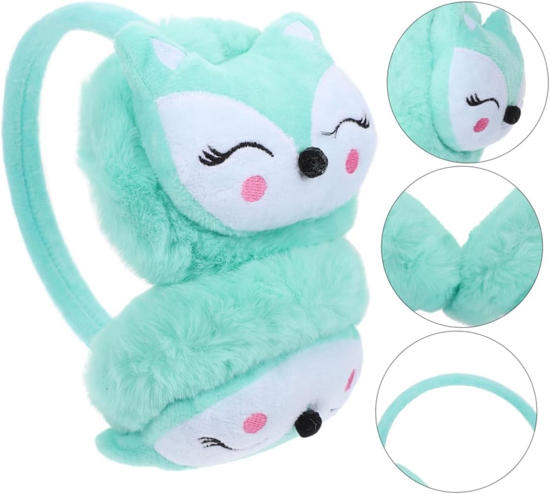 Yardwe 2Pcs Ear Warmers Soft Earmuffs Winter Ear Covers for Girl Warmers Cozy Windproof Cold Weather Accessories