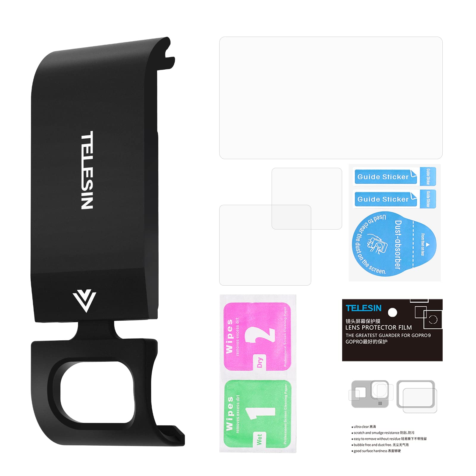 Amazon | TELESIN Gopro hero11 Hero10 hero9専用 アクセサリー  