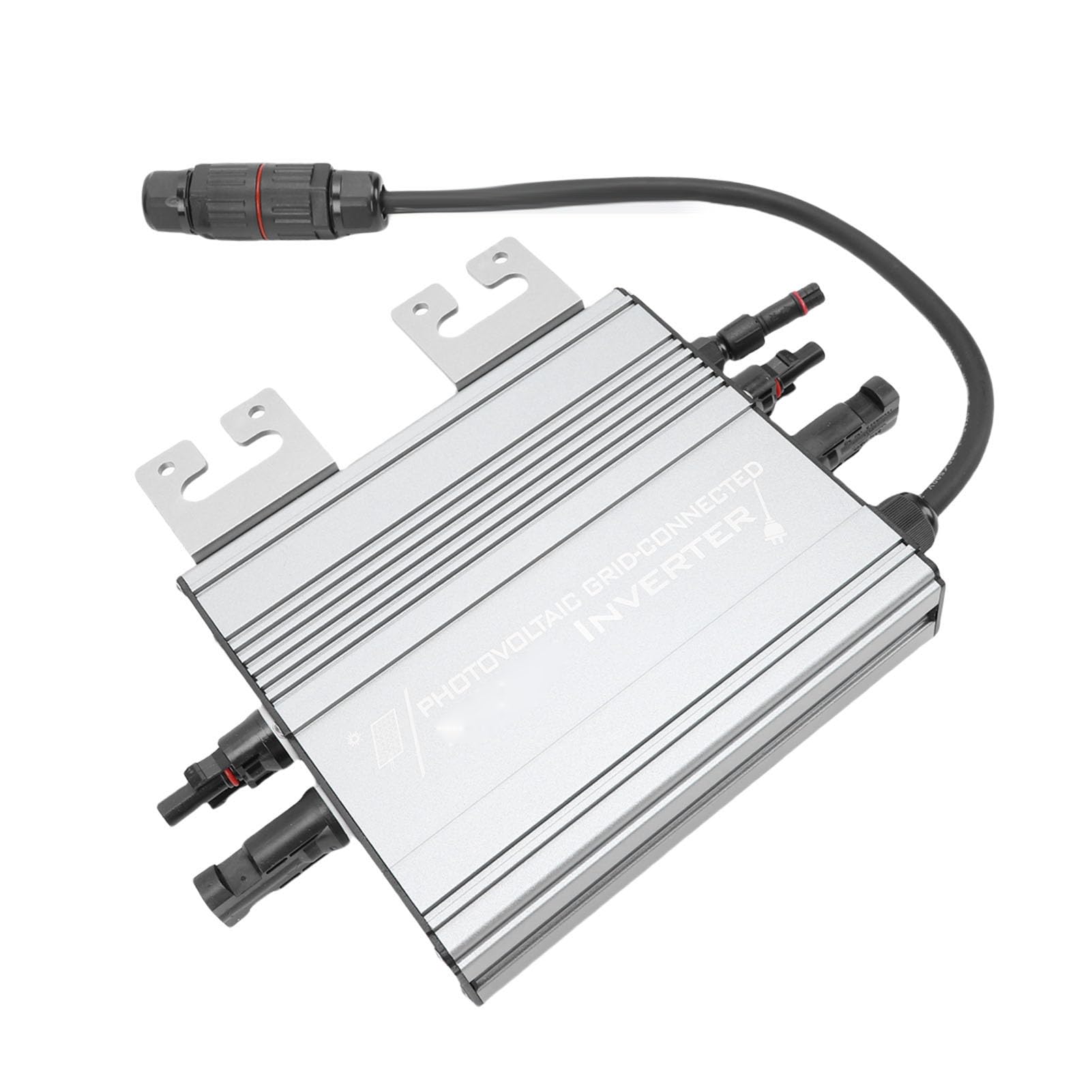 Microinversor de Conexión a Red de 800W, con WiFi, Inversor Solar con Modo de Batería Fotovoltaica de Entrada Dual IP65, para Energía Doméstica