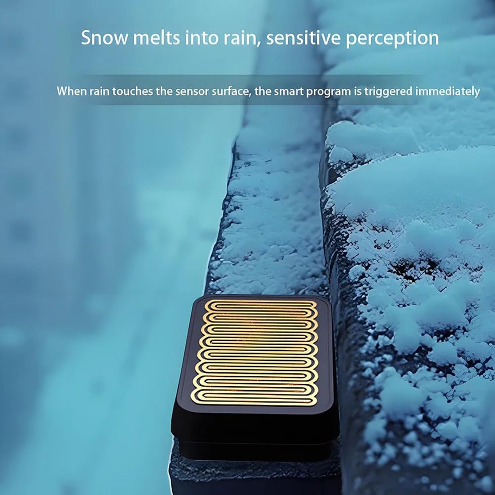 Remingtape Zigbee Regensensor - Kabelloser Smart Sensor Für Draußen