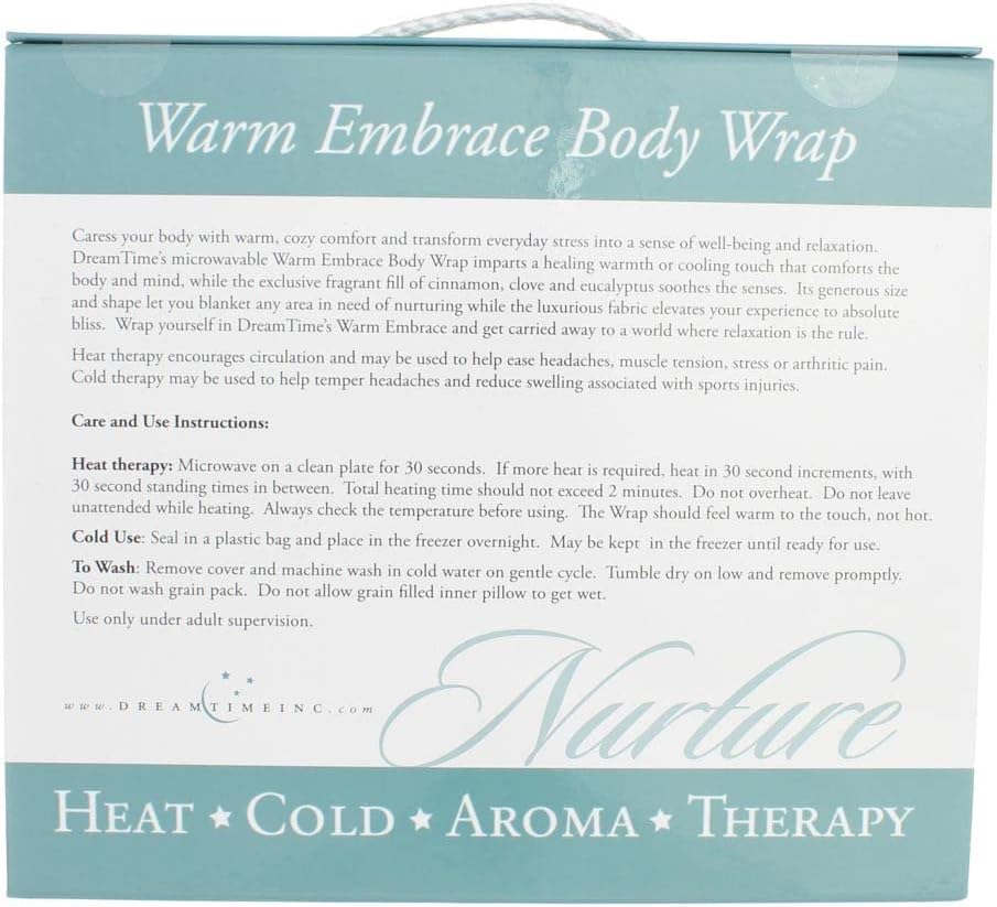 DreamTime Warm Embrace Body Wrap, Larkspur Blue