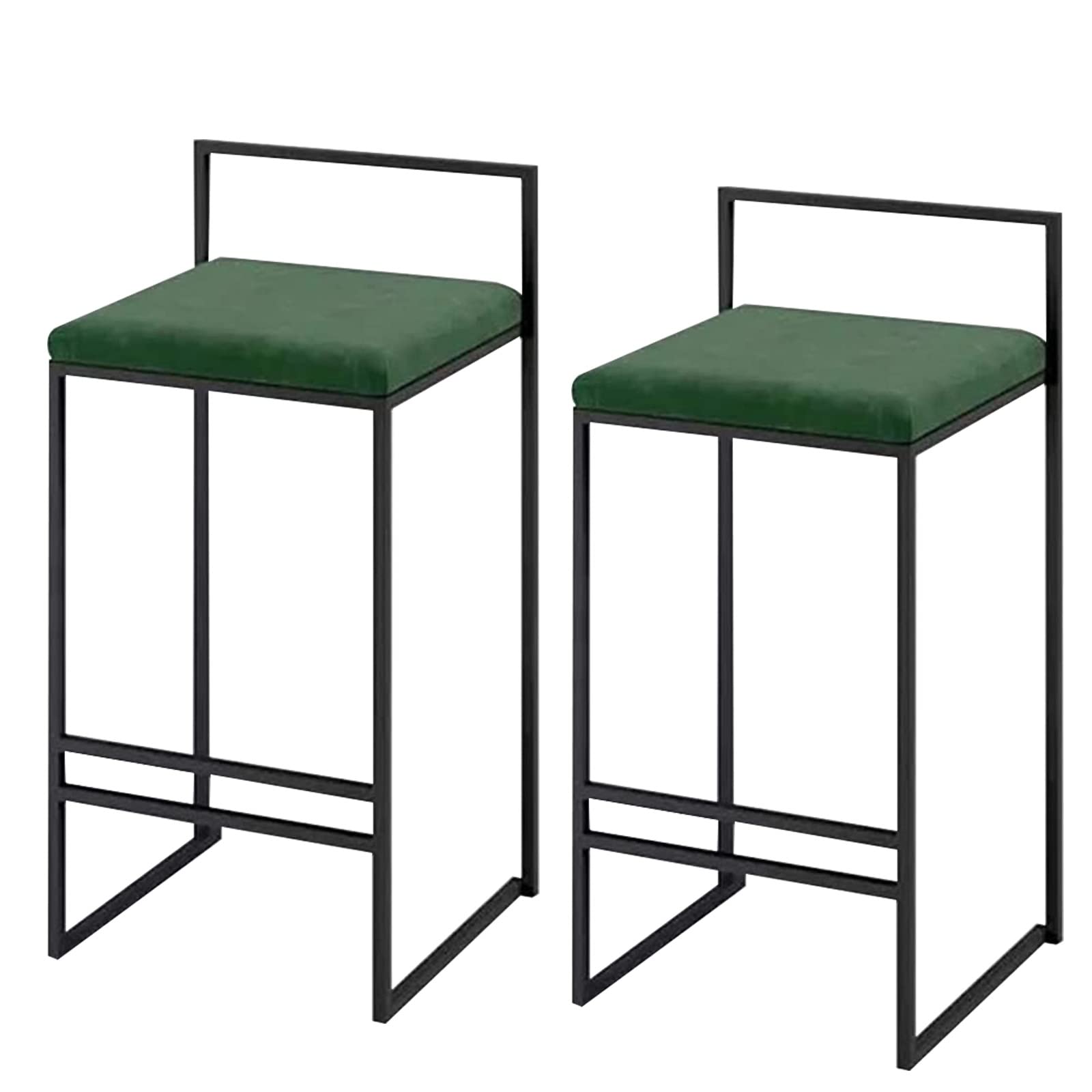 Tabouret de Bar Lot de 2 Multifonctionnel Assise Confort