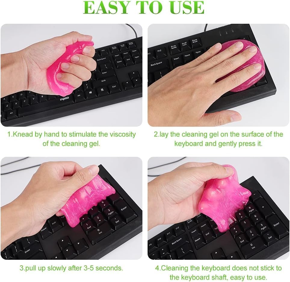 Revitalize Your Tech: FOGARI 4-Piece Keyboard Cleaner Gel Review