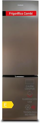 Corberó - Frigorífico Combi | CCH200533NFX | No Frost | Inverter | 326L | 201cm 