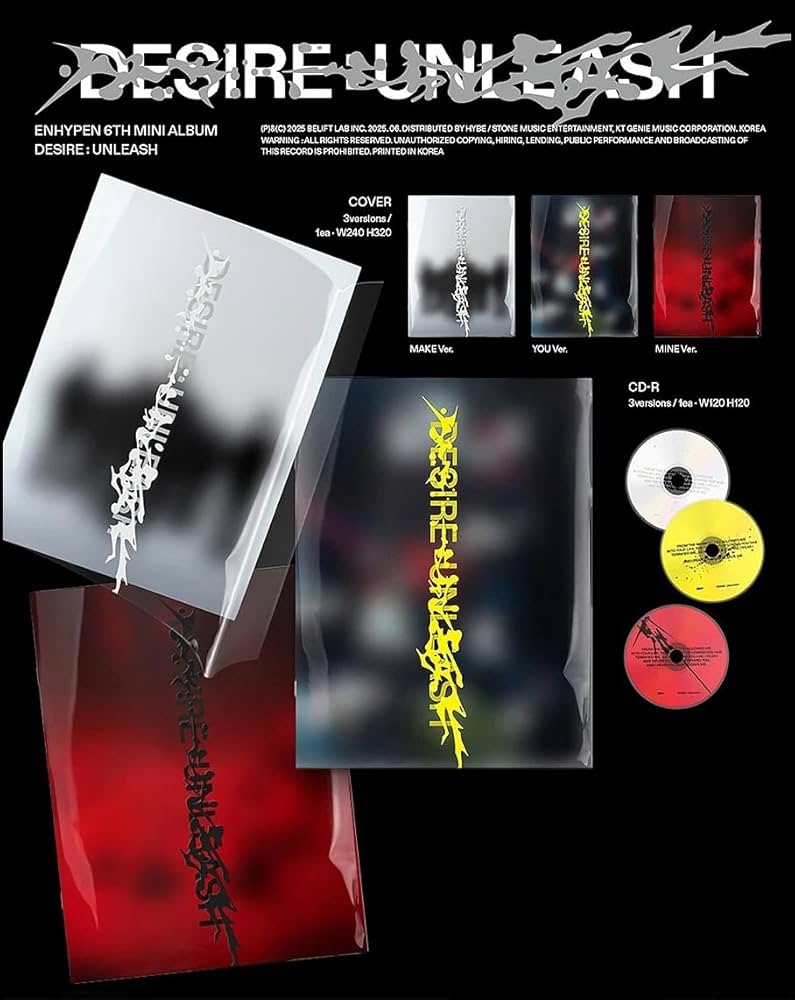 ENHYPEN, ENHYPEN, ENHYPEN - ENHYPEN [DESIRE : UNLEASH] 6th Mini