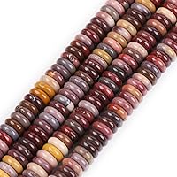 Vista 16 de JOE FOREMAN Piedra de ágata negra pulida natural de 0.079 x 0.236 in, disco Heishi Rondelle, cuentas espaciadoras para fabricación de joyas, hebra