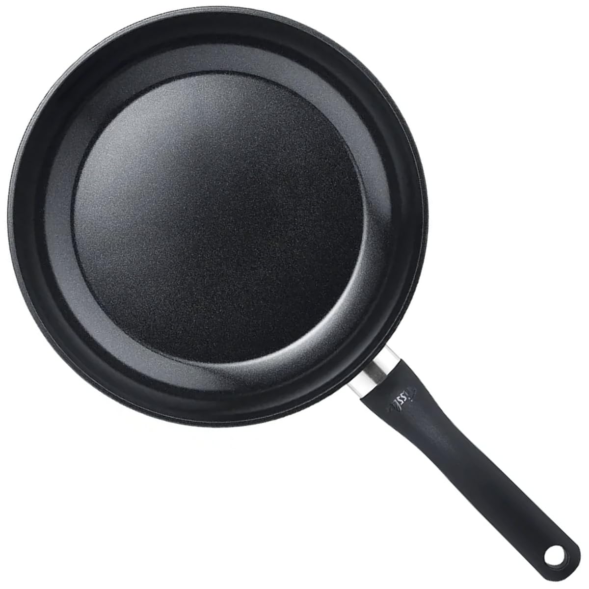 Fissler Essential Black/Padella rivestita in alluminio (26 cm) rivestita in ceramica, padella prodotta senza PFAS/PTFE, a induzione, made in Germany