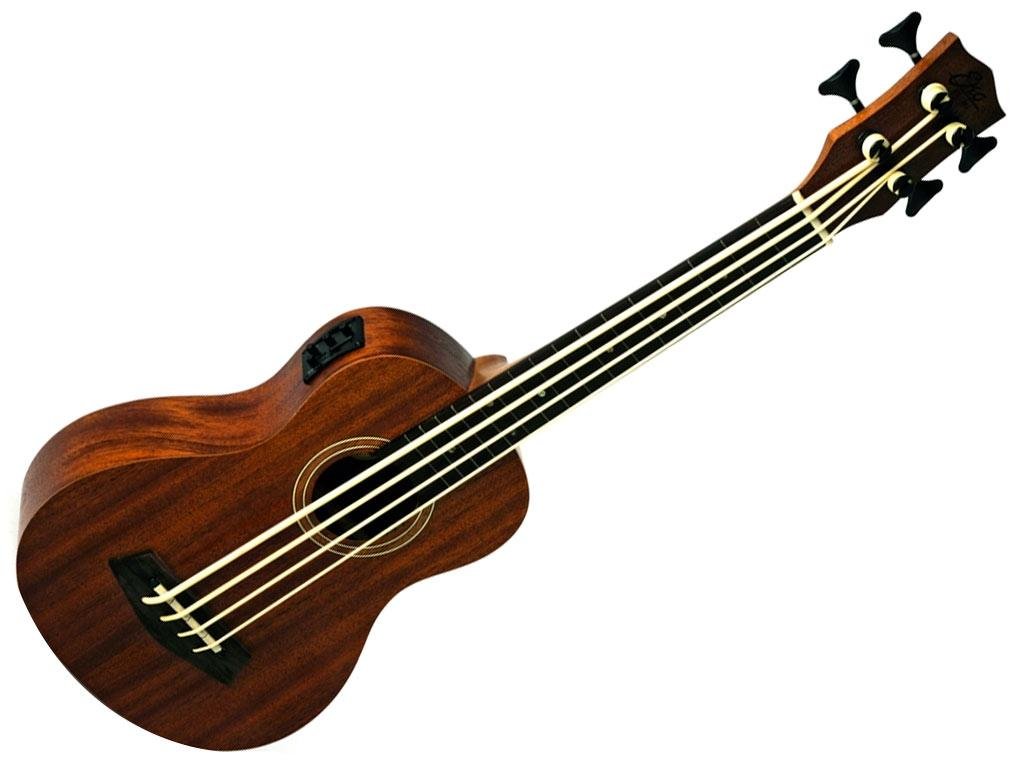 EKO Guitars UKU DUO UKUBASS FRETLESS - Basso Ukulele Naturale