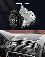 Vista 131 de ECCPP Compresor de CA 1997-2003 apto para Mitsubishi Montero Sport 3.0L 1999-2004 para Mitsubishi Montero Sport 3.5L Compresor de aire acondicionado