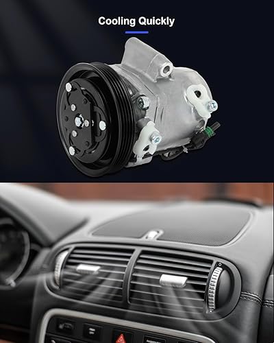 Miniatura 131 de ECCPP Compresor de CA 1997-2003 apto para Mitsubishi Montero Sport 3.0L 1999-2004 para Mitsubishi Montero Sport 3.5L Compresor de aire acondicionado