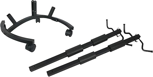 Miniatura 4 de Let's Go Aero V-Tree™-2 Soporte de almacenamiento móvil para dos bicicletas para el hogar, el garaje y la oficina (modelo B01618)