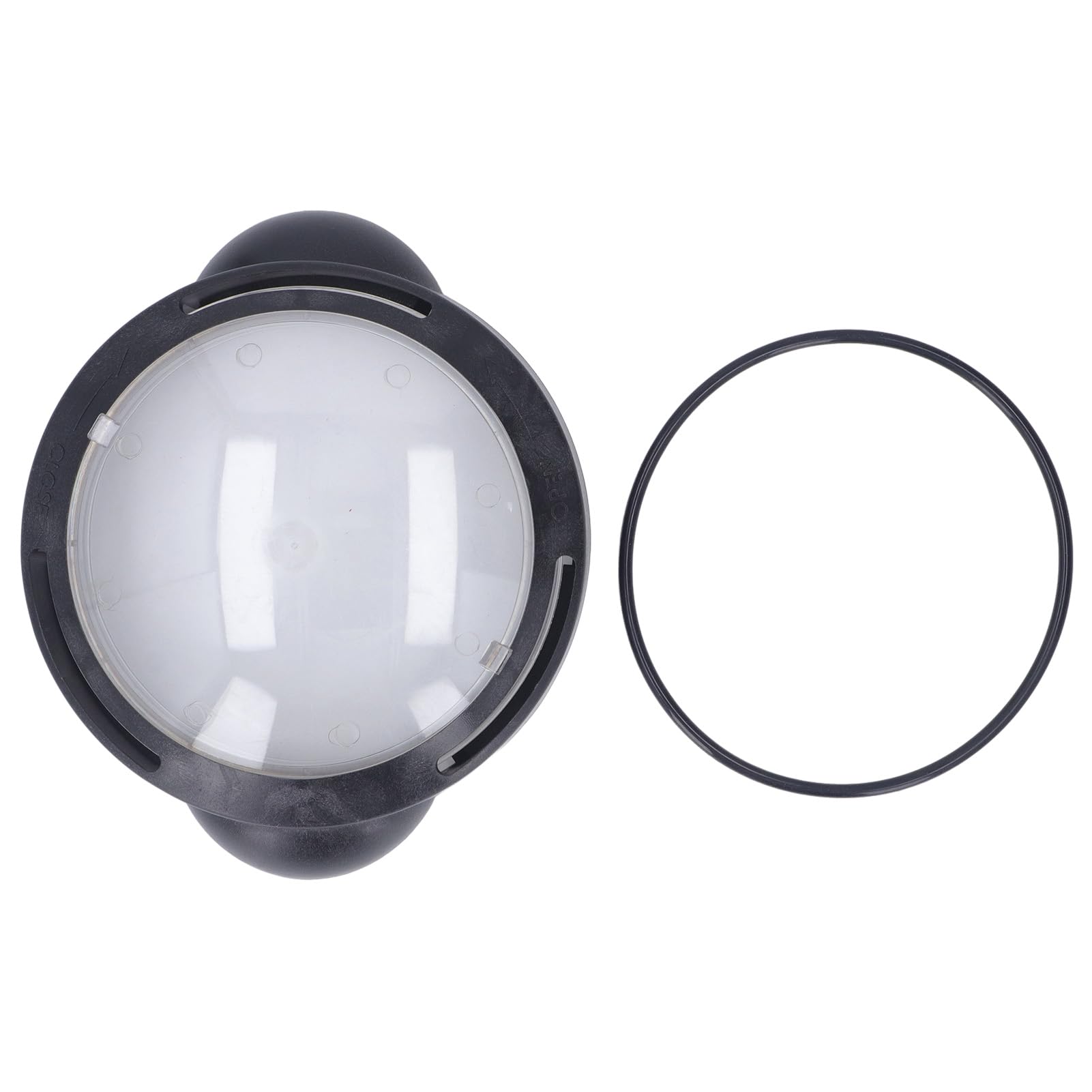 Couvercle de Crépine avec Anneau de Verrouillage et Joint Torique de Remplacement pour Pompe de Piscine SPX5500D, Matériau ABS Durable, Conception étanche, 1 unité