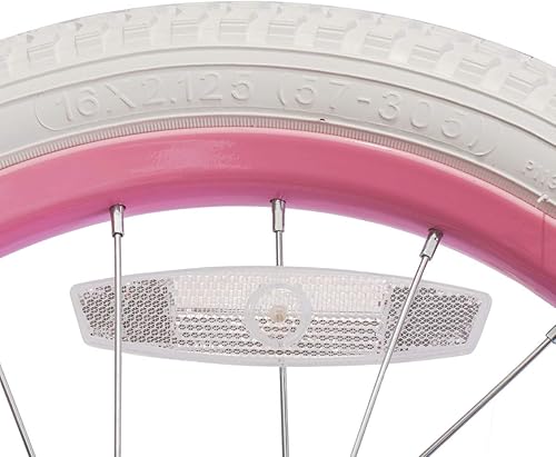 Vista 28 de JOYSTAR 12 14 16 18 20 Inch Kids Bike Front Wheels Replacement Bicycle Wheels with 12-20 Inch Solid Air Rubber Tire & Inner Tube Don't Fit Huffy