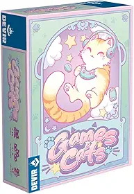 DEVIR - GAMES & CATS - JOGO DE TABULEIRO - 1 A 4 JOGADORES - IDADE: 6 ANOS