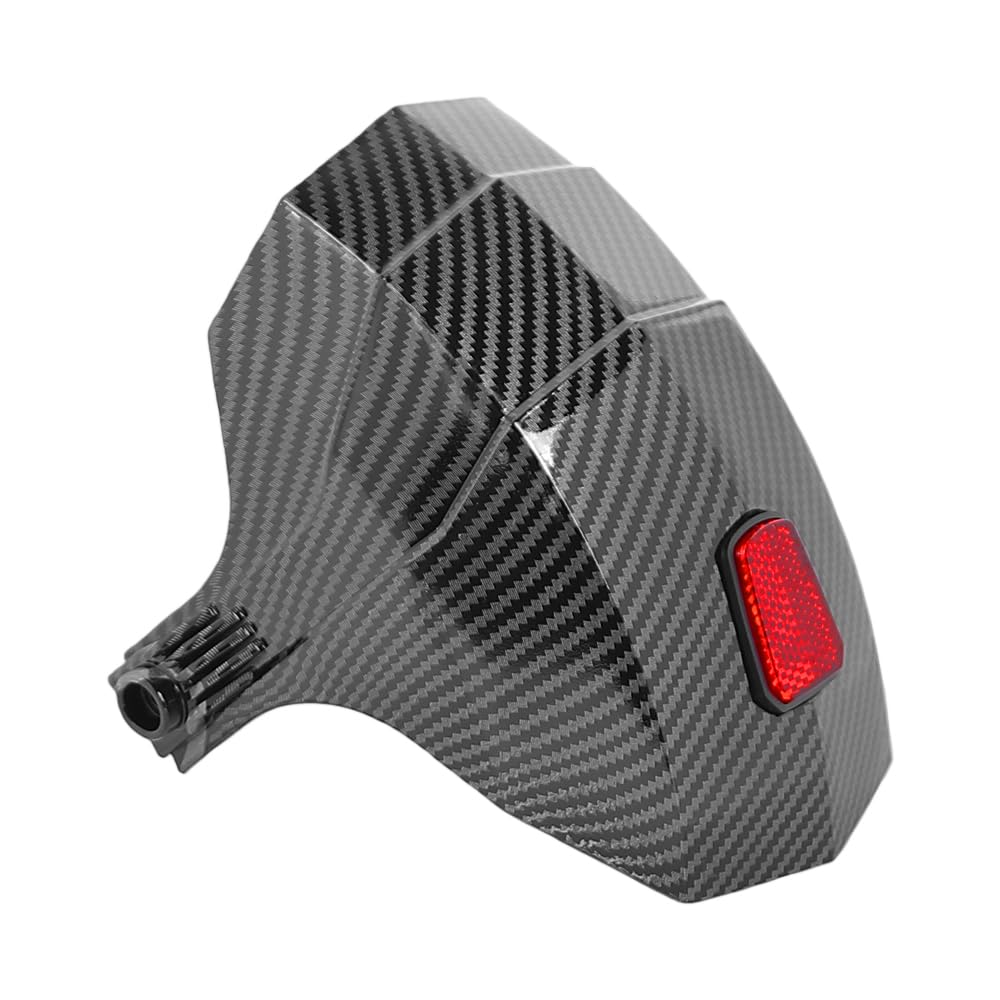 Guardabarros galvanizado con Cubierta para la luz Trasera para el Patinete eléctrico Kugoo Kukirin G3 G4: Guardabarros Trasero y Accesorios