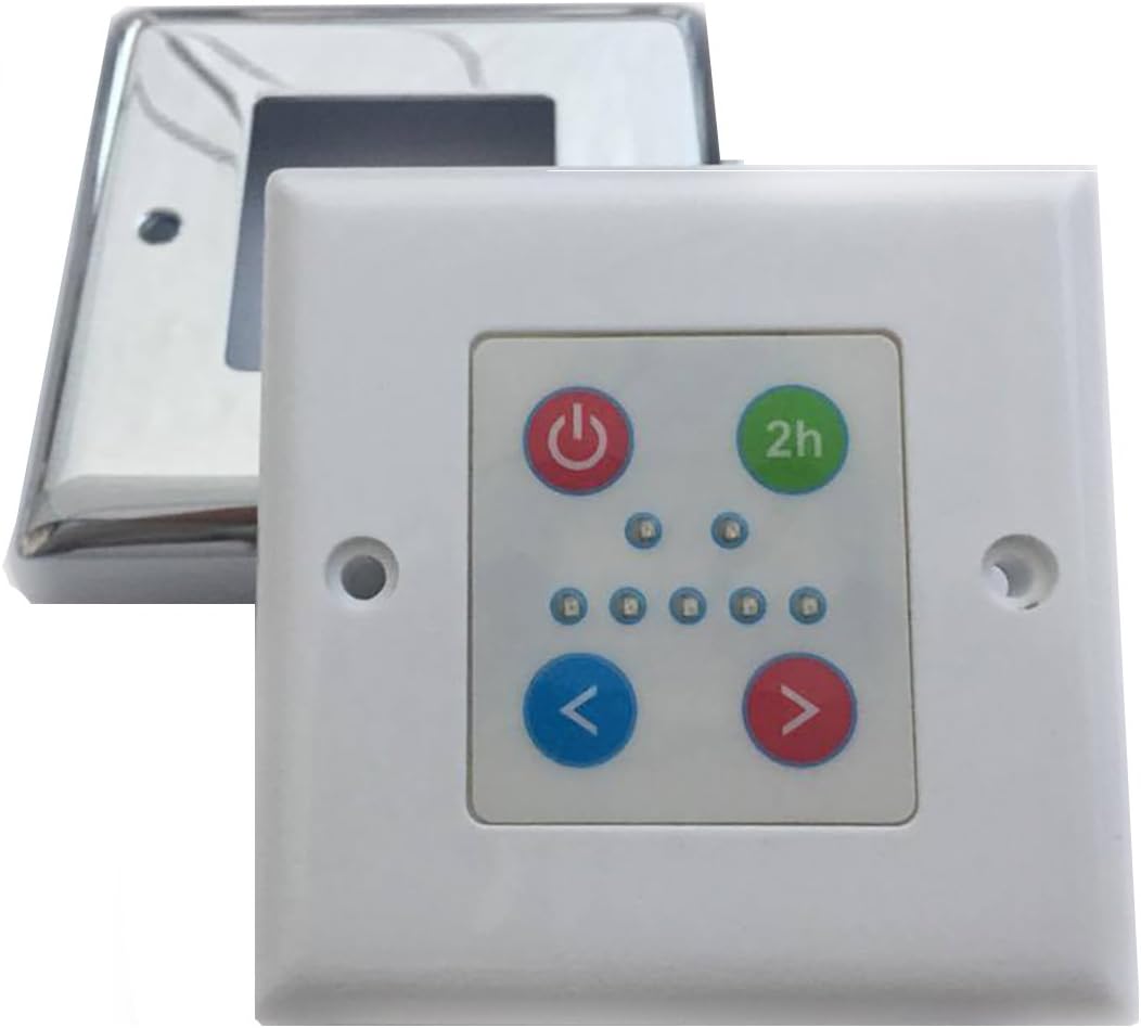 Heated Towel Rail Temperature controller Stainless Steel TCP200 2 hour ...