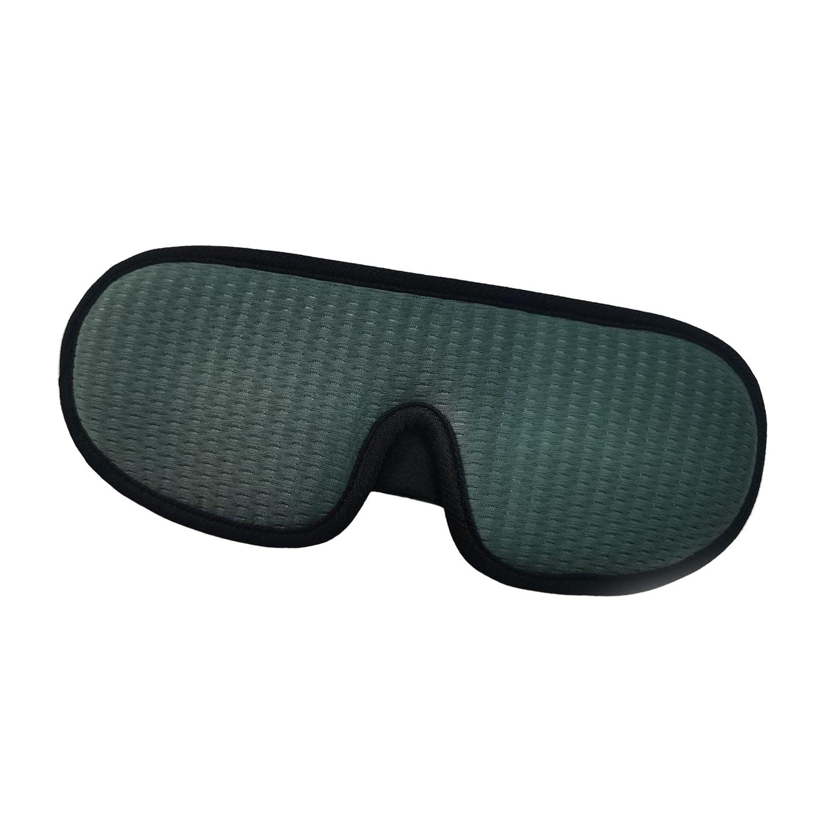 Mask Padded Night Sleeping Eye cover Naps Eyeshade Green-image-44