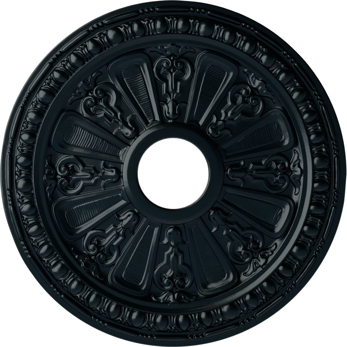 Ekena Millwork CM18RANSF Raymond Ceiling Medallion fits Canopies up to 5 1/8, Night Shade