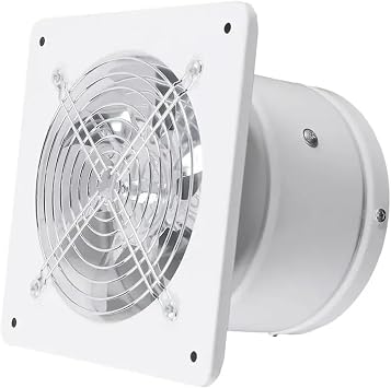 Duct Fan 4" Ultra Quiet Bathroom Ventilation Fan with Moisture Sensor - Wall/Ceiling Mount Shower & Toilet Ventilation Fan