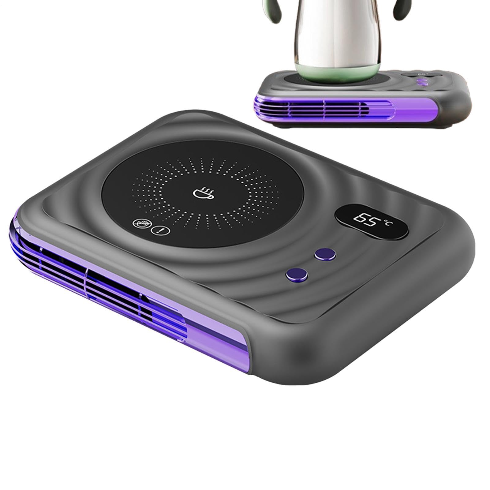 Calentador de tazas eléctrico para evitar que el café se enfríe en la oficina