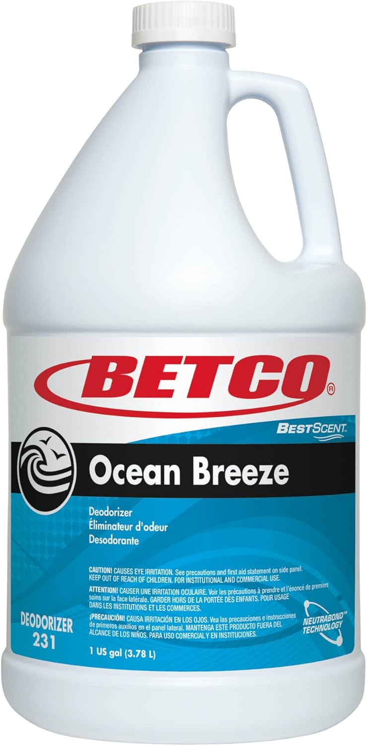 Betco® Best Scent Air Fresheners, Ocean Breeze Scent, 128 Oz, Case of 4 Air Fresheners