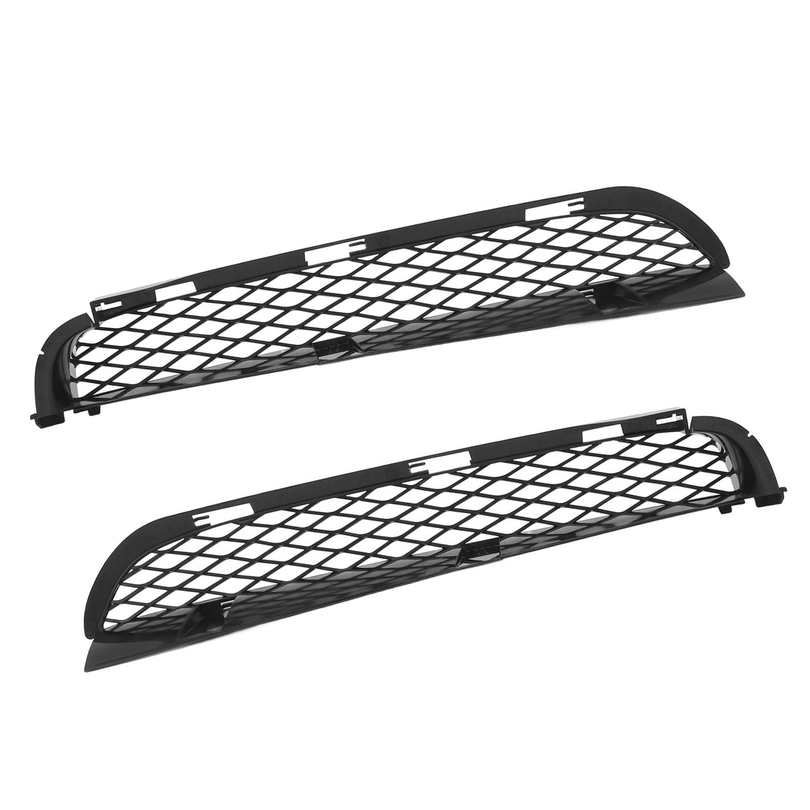 Yosoo Health Gear Rejilla de Malla para Parachoques Delantero, Cubierta Embellecedora Duradera, Diseño Elegante, Flujo de Aire Mejorado, Compatible con X5 E53 2003 a 2007