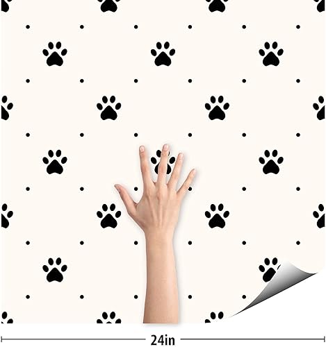 Miniatura 4 de SpeedWallpaper 3301 - Papel tapiz extraíble para perros en blanco y negro