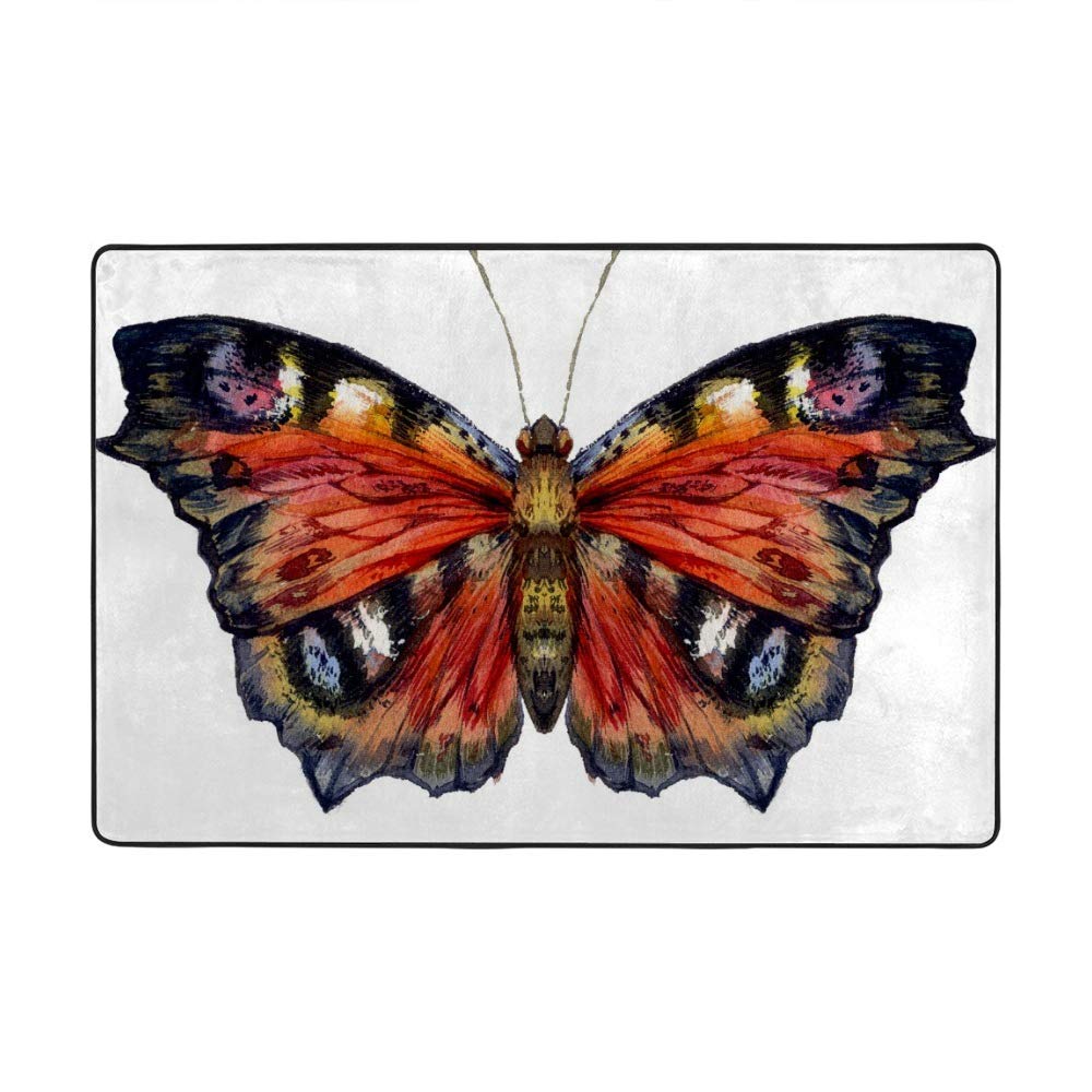 Tapis aquarelle Ruchen pour réchauffer un sol froid et décorer le salon