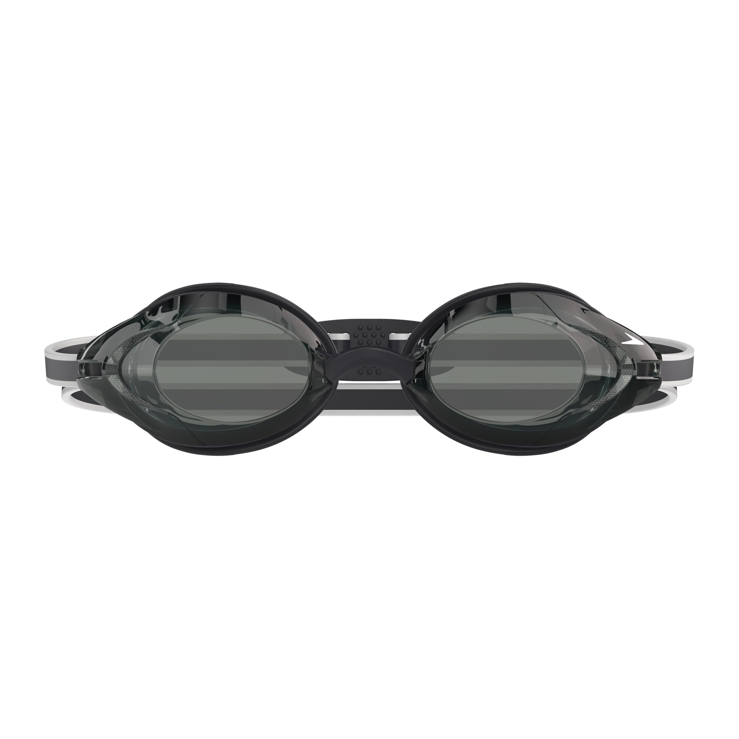Speedo Vanquisher 3.0 Schwimmbrille für Erwachsene, niedriges Profil, Anti-Beschlag, UV-Schutz, latexfrei, Wettkampf-Schwimmbrille