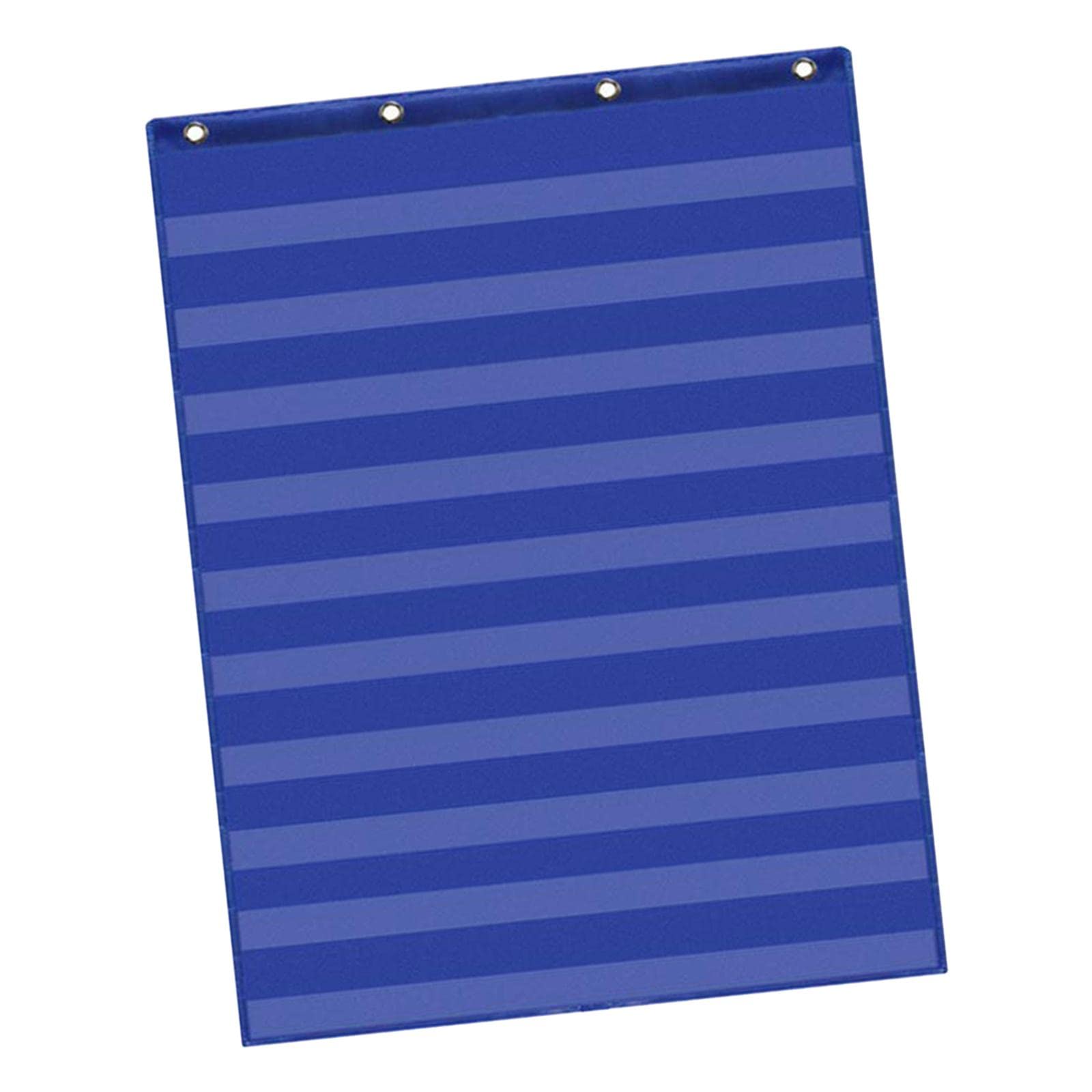 Almencla Tabella a 10 Tasche Standard per Parole E Carte con Lettere, Blu