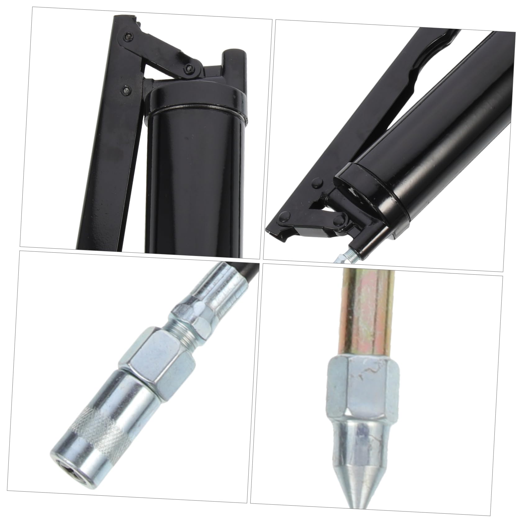 VICASKY Engrasador de Pistola de Grasa Manual de Alta Presión Herramienta de Lubricación para Grasa de Coche para Llenado de Aceite y Mantenimiento Automotriz