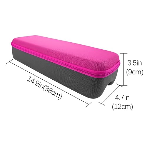 Miniatura 5 de Linkidea Estuche rígido de viaje para cepillo secador de pelo Revlon, herramientas calientes de un solo paso para secadora de pelo y peinador