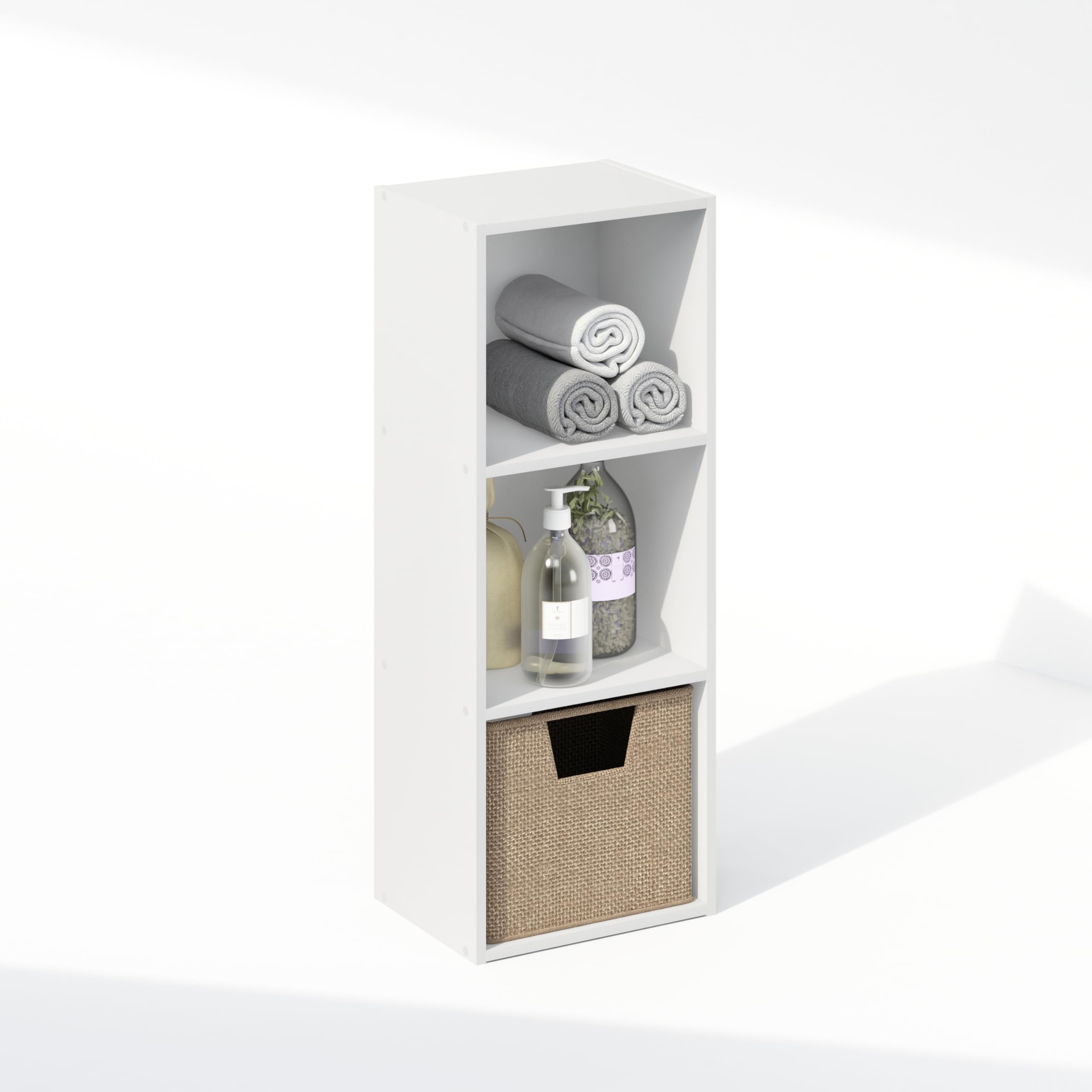 Best 3 Cube Storage Units for 2026 2 Furinno Reed Closet Organizers and Storage, 3-Tier Closet Organizer, Open Shelf — product photo