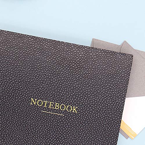 Blue Sky Professional Hardcover Executive Notebook, 160 Ruled Pages, Twin-Wire Binding, Hardcover, 5.75” X 8.5", Gray #TOP5