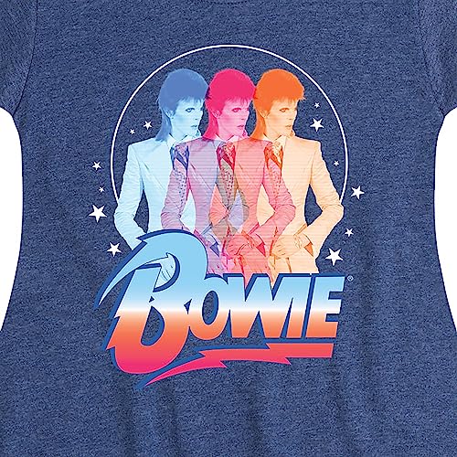 HYBRID APPAREL - David Bowie - Bowie 3D - Toddler & Youth Girls Fit & Flare Dress3