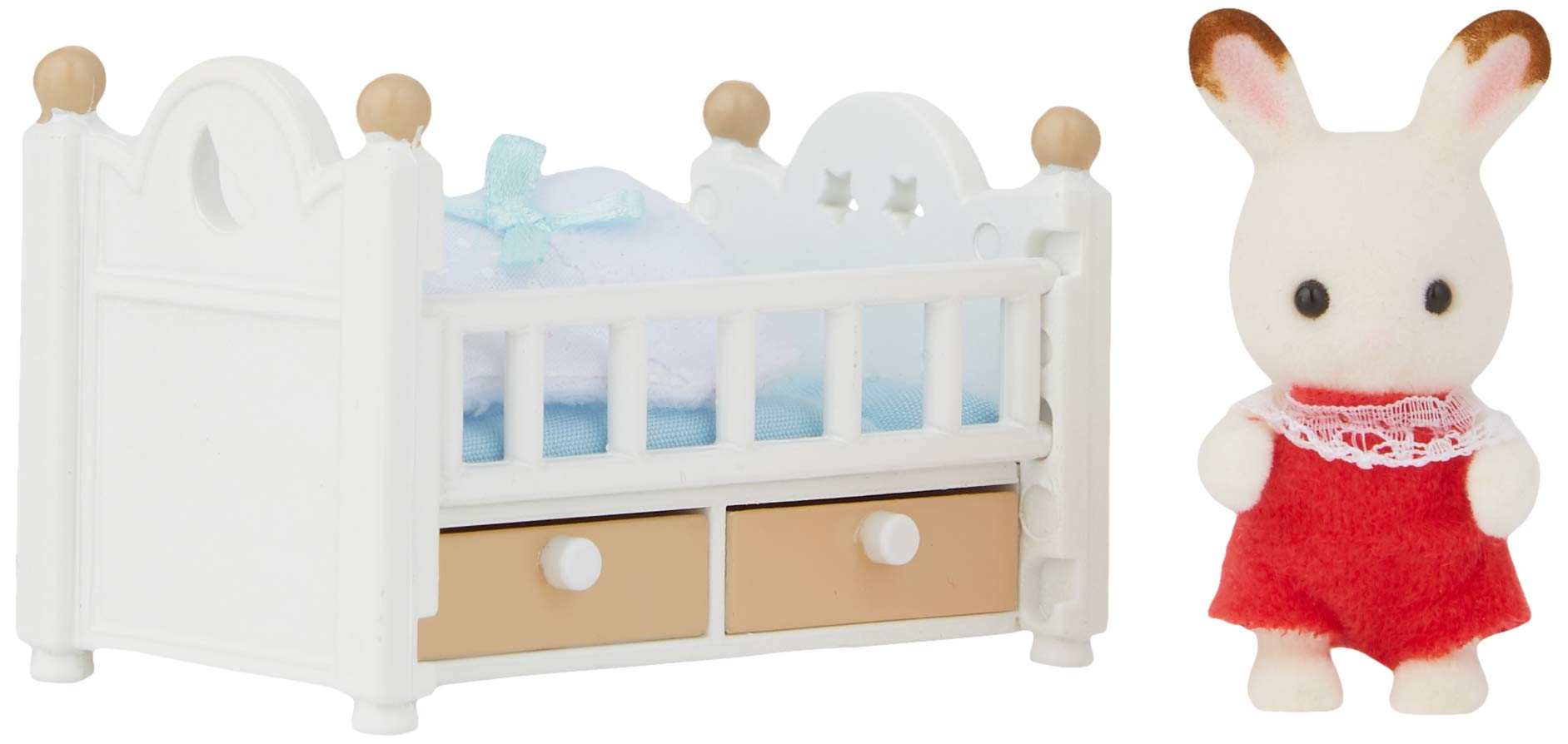 Sylvanian Families 5017 - Chocolate Bunny And Crib