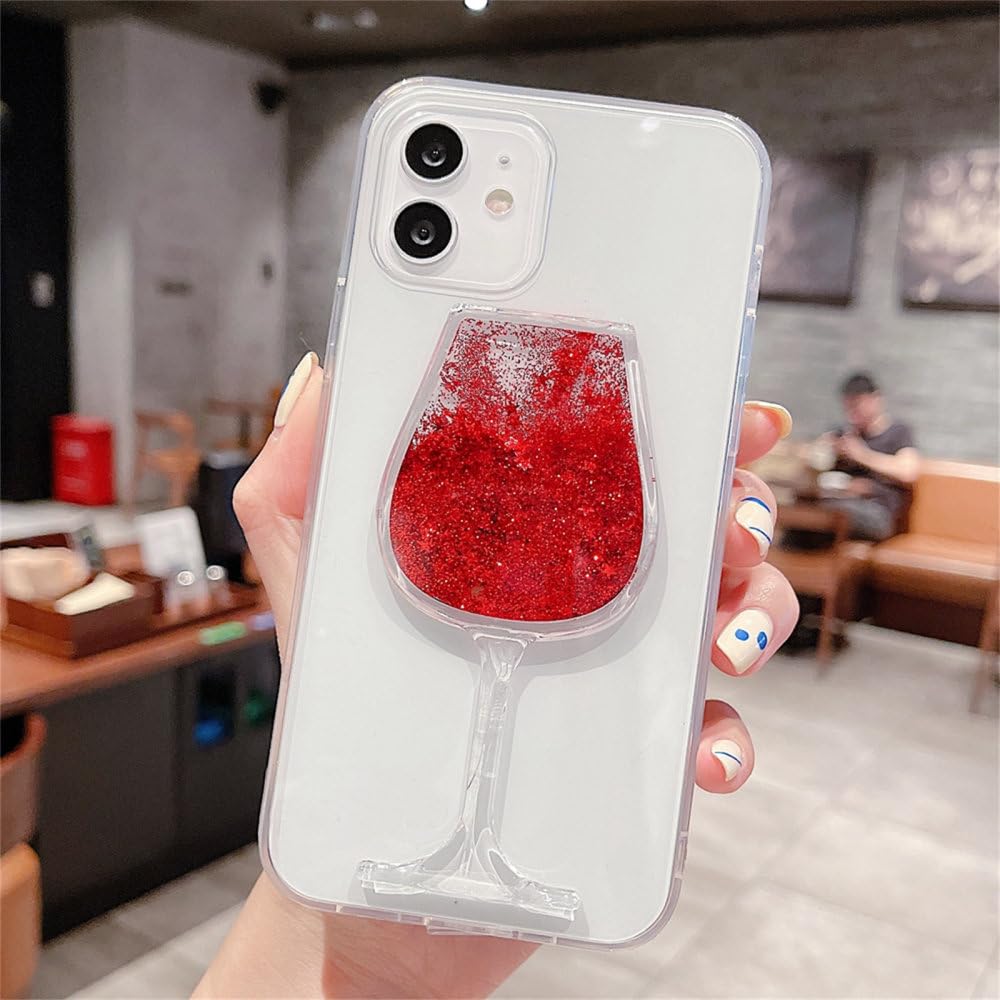Coque pour iPhone XS Max verre à vin pour soirées et fêtes