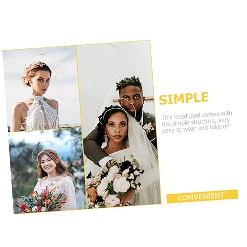 Miniatura 4 de Abaodam 30 diademas de corona para niñas, diadema de corona con ribete de metal, diadema para fiestas, cosplay, diadema para manualidades,