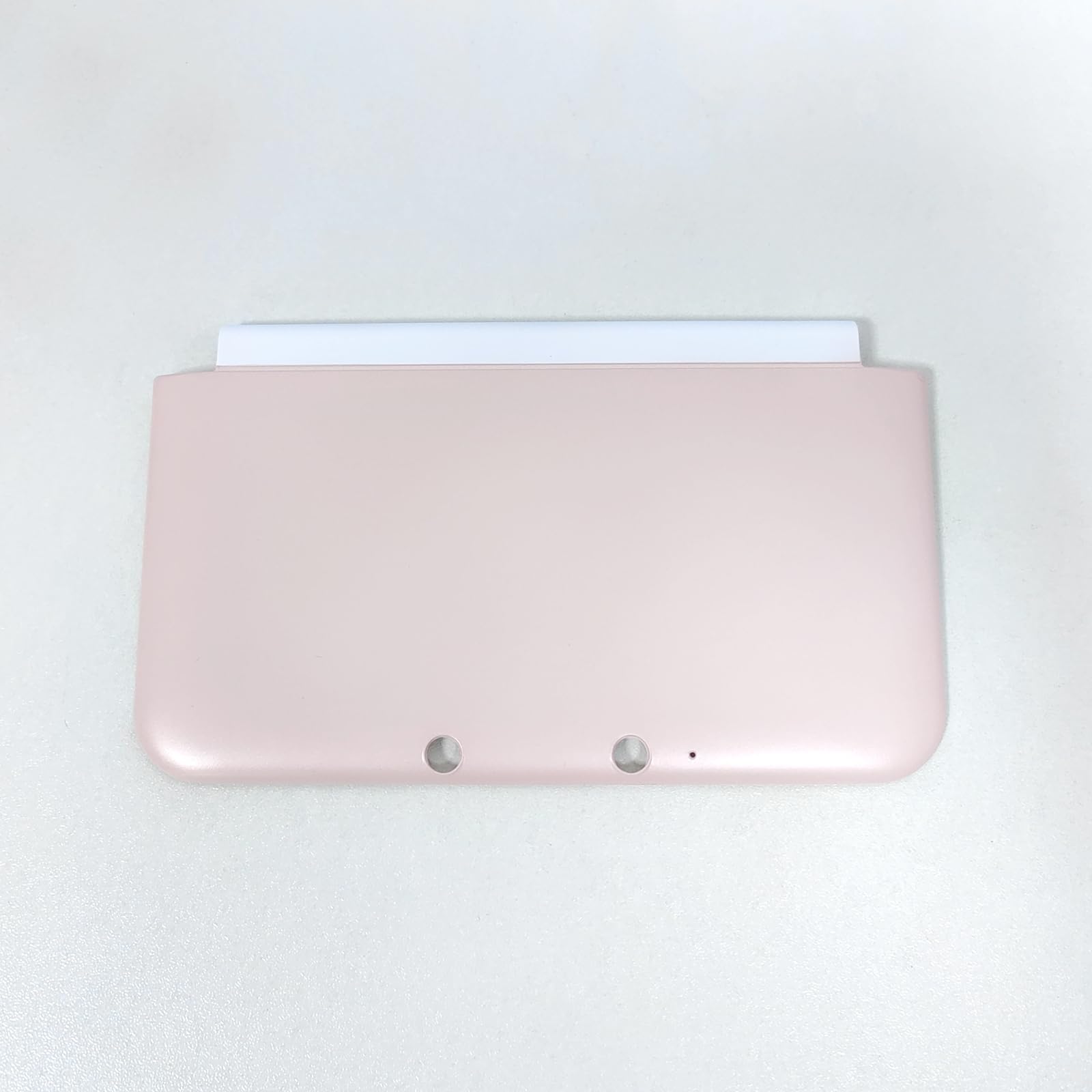 Coque Avant et Arrière Boîtier de Remplacement pour Nintendo 3DS XL Console, Couvercle de Plaque Supérieure/Inférieure Faceplate DIY A/E Accessoires pour 3DSXL (Rose)