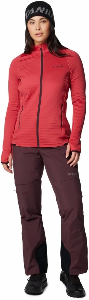 Women's Full Zip Columbia Omni Heat Crystal Leaf