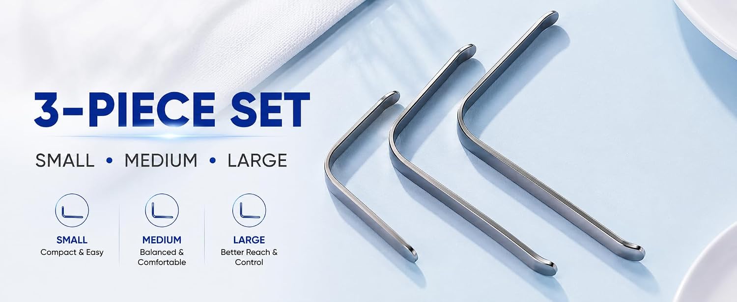 L-Shape Tongue Depressor 3 Pieces