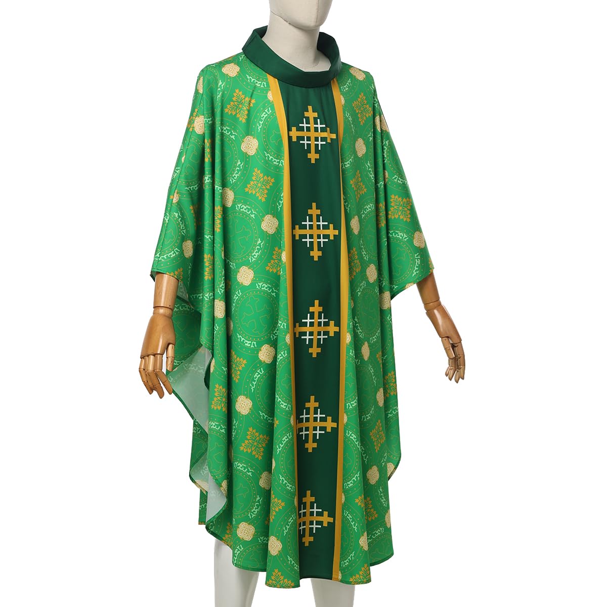 COSDREAMER Unisex Church Vestments Priest Clergy Chasuble Catholic Mass ...