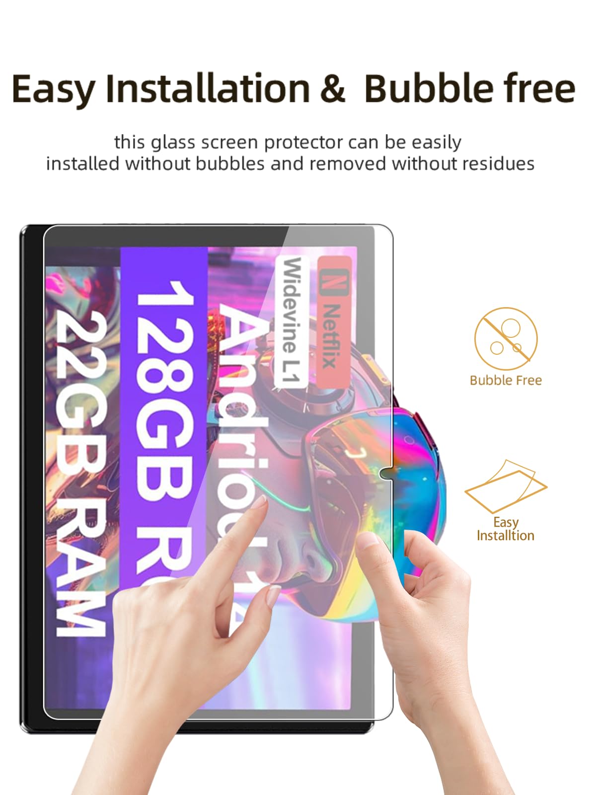 2 Pellicole In Vetro Temperato 9H Per ZIOVO Tablet 10'' E Z168 – Antigraffio E Trasparenti