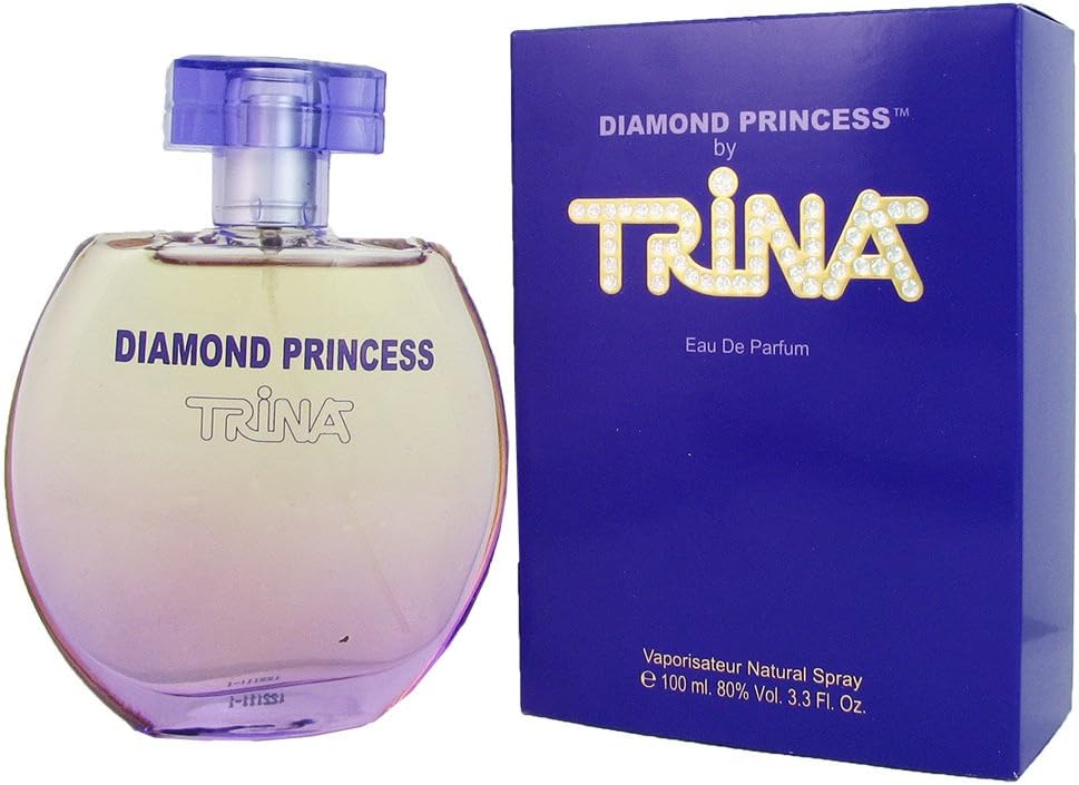 Diamond Princess By Trina For Women. Eau De Parfum Spray 3.4-Ounces