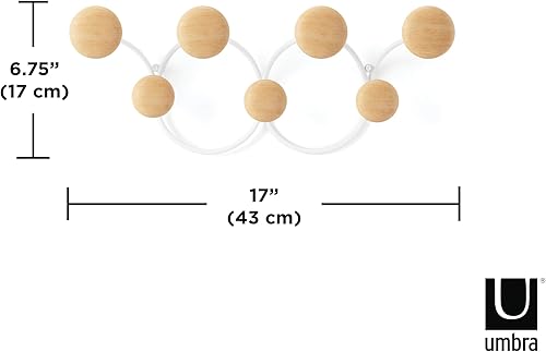 Miniatura 3 de DOTSY 7 GANCHO WHTNAT
